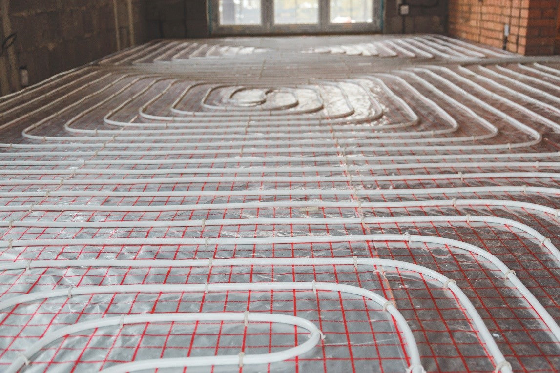 How Do I Calculate How Much Pipe I Need For My Area with Underfloor Parts