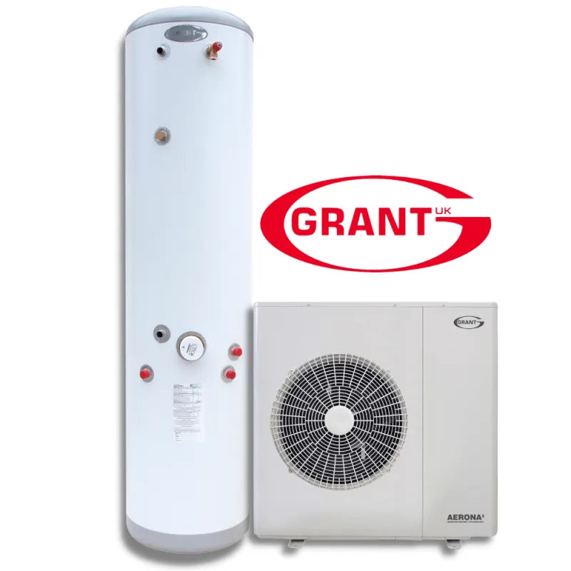 Aerona3 Air Source Heat Pump Slim Cylinder & Install Pack