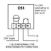Heatmiser DS1 Central Heating Dial Thermostat