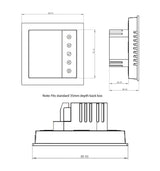 Heatmiser Edge Programmable Thermostat