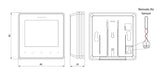 Heatmiser neoAir V3 Wireless Smart Thermostat