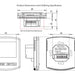 Heatmiser Slimline-W Programmable Thermostat V4