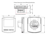 Heatmiser Slimline-W Programmable Thermostat V4