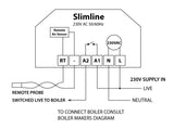 Heatmiser Slimline-W Programmable Thermostat V4