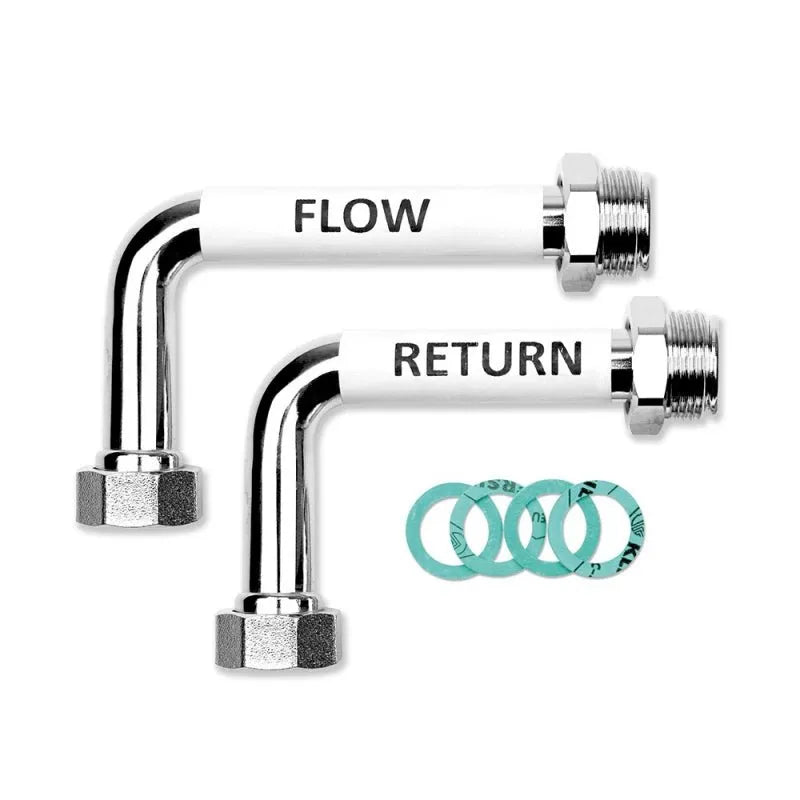 Underfloor Heating Elbow Pipe Fitting Connection