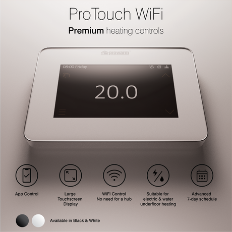 ProWarm ProTouch-V2 WiFi Touchscreen Thermostat