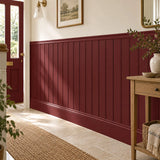 1.2m MDF Tongue and Groove Effect Wall Panel Kit - Includes panels, trim and glue