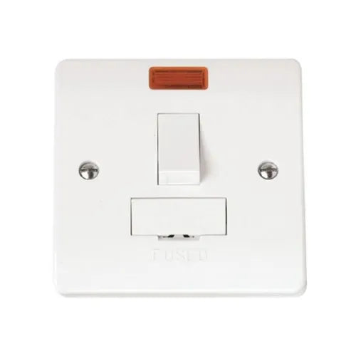 Click Mode Connection Scolmore Click Mode CMA652 Switched Connection Unit Spur Neon 13A ...