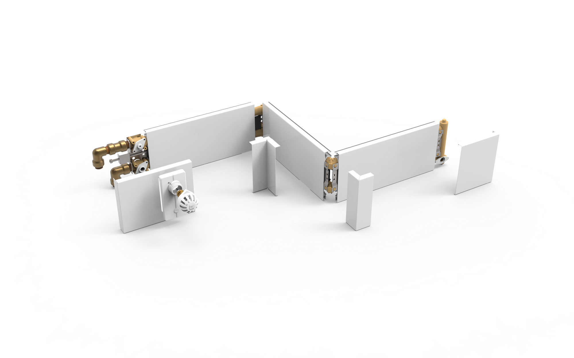 Skirting board heating 