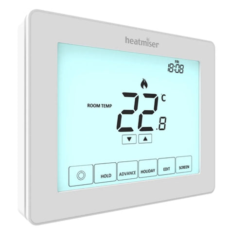 Heatmiser Touch-W Programmable Touchscreen Thermostat