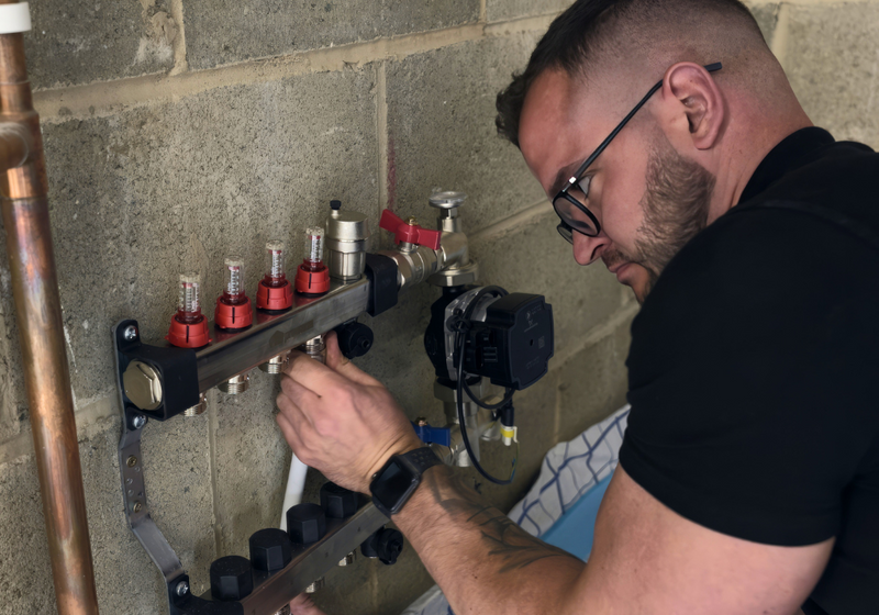 Underfloor heating maintenance