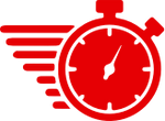 Fast heat-up time
