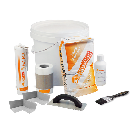 ProWarm Infinity Tray Install & Drainage Kit Including Trap