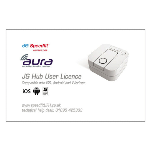 JG Aura Hub User Licence - JG Aura Hub User Licence