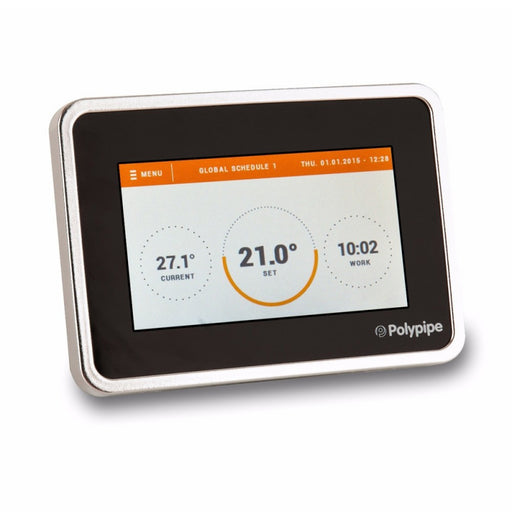 Polypipe Standard TFT Touchscreen Thermostat - Polypipe Standard TFT Touchscreen Thermostat