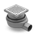 ProWarm™ Horizontal Wet Room Drain & Stainless Steel Grate