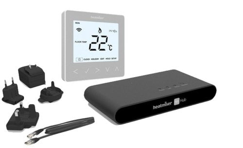 Heatmiser neoKit1 Smart Heating Thermostat & Hub Kit